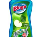 BINGO DETERGENT LICHID DE VASE 400 ML GREEN APPLE