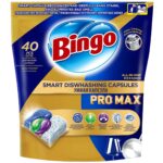 BINGO PRO MAX (40BUC/PG) CAPSULE MASINA DE SPALAT VASE