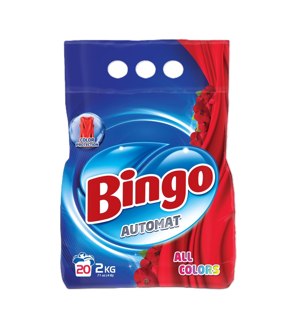 50003306-2Kg-Current-Matic-All-Colors BINGO DET AUTOMAT 2KG 2IN1 SHINING COLORS ALL - imagine 1