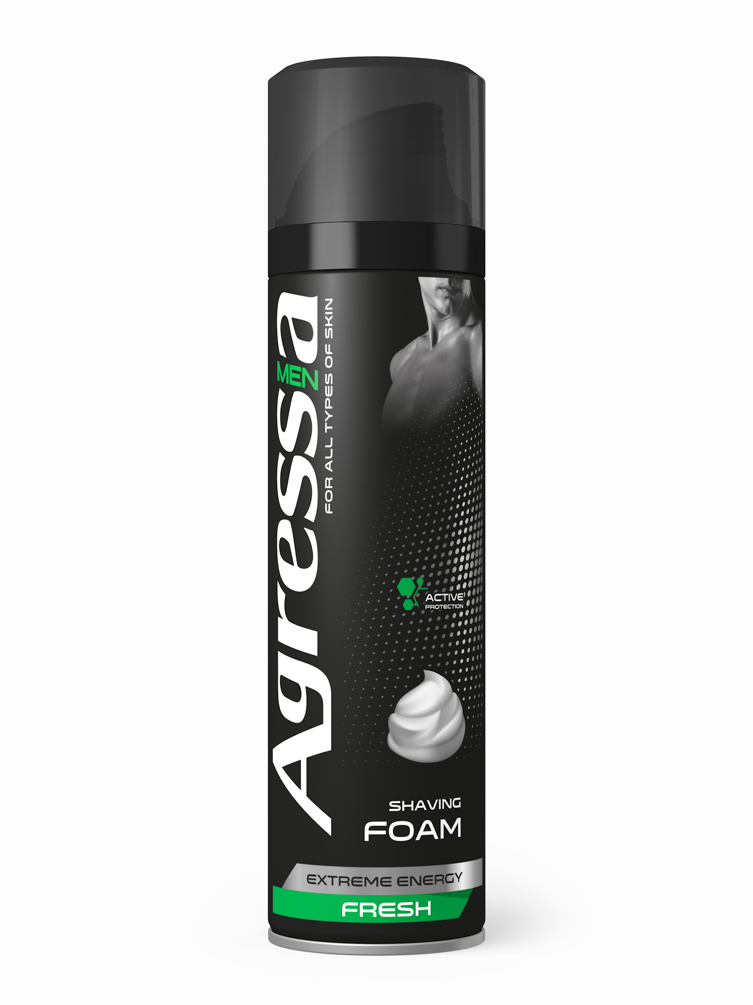 AGRESSIA SPUMA DE RAS FRESH 200 ML