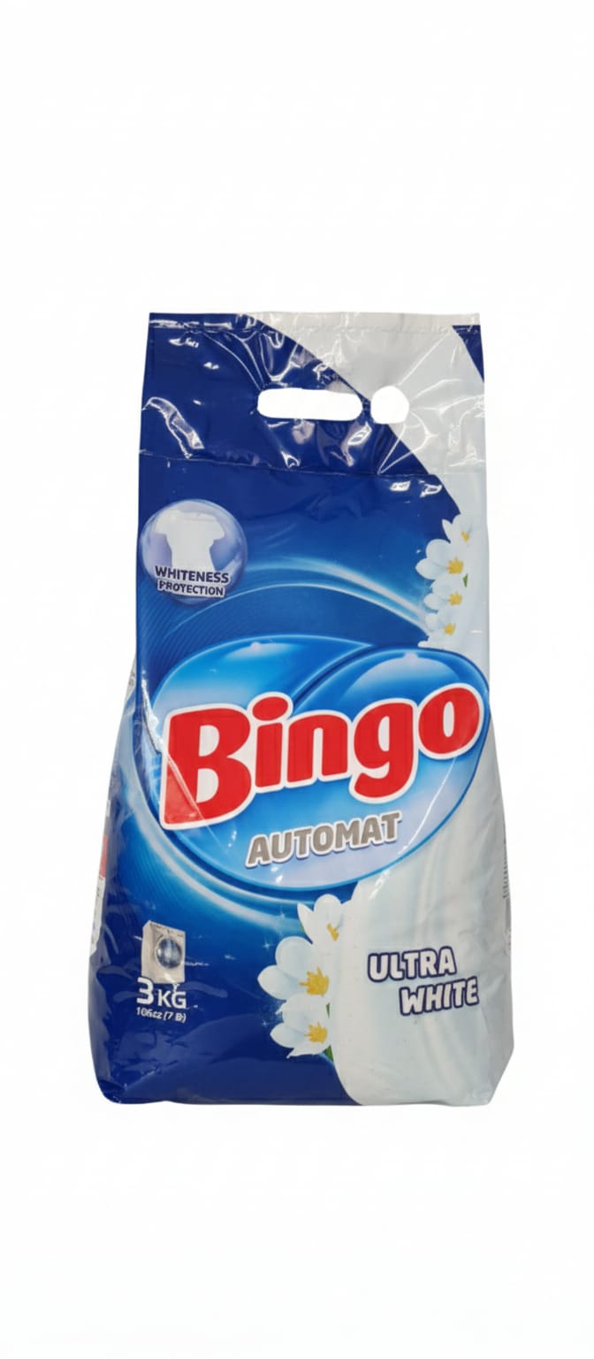 BINGO DET AUTOMAT 3KG 2IN1 ULTRA WHITE