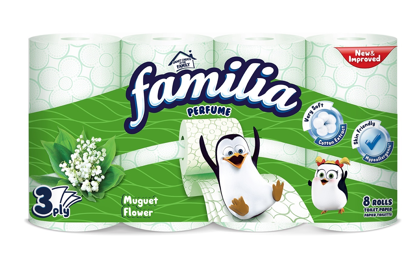 FAMILIA HARTIE IG. PARF.3 STR 8 ROLE MUGUET FLOWER
