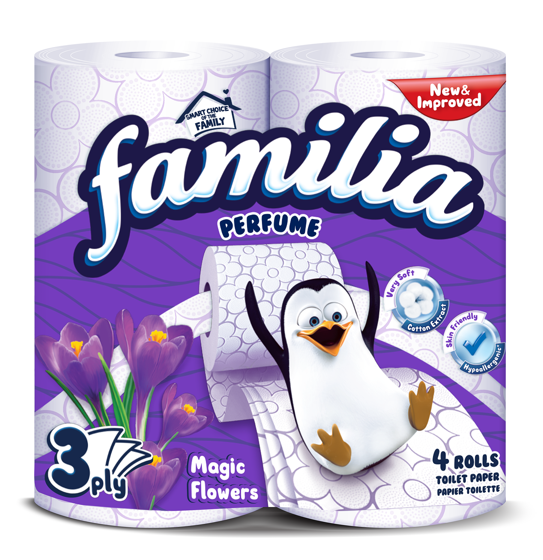 FAMILIA HARTIE IG.PARF 3 STR/4 ROLE MAGIC FLOWERS