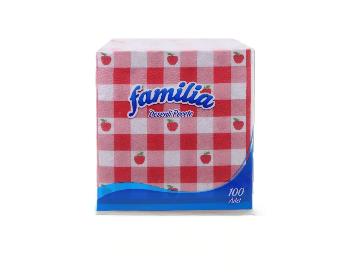 FAMILIA SERV.MASA  DECORATE 1STR. 100buc/pach.30X30 cm