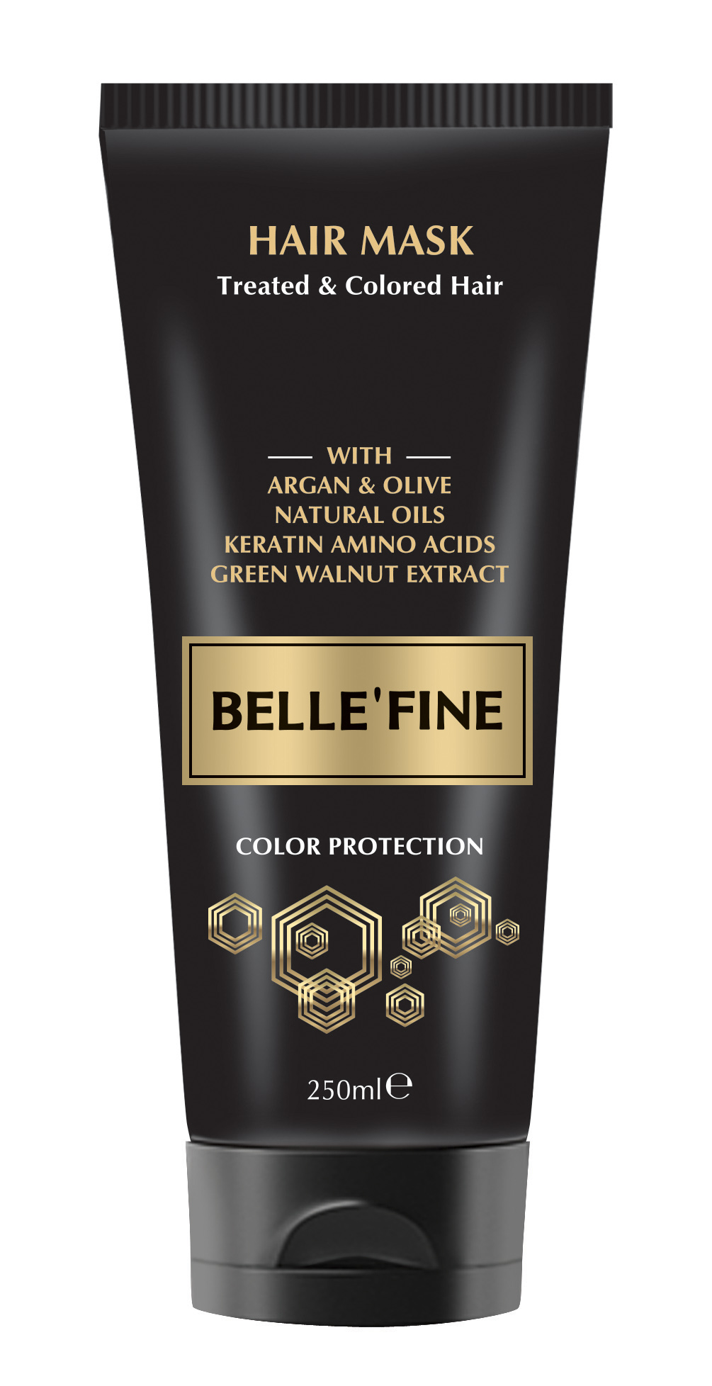 BELLE` FINE MASCA 250 ML TREATED & COLORED (TUB)