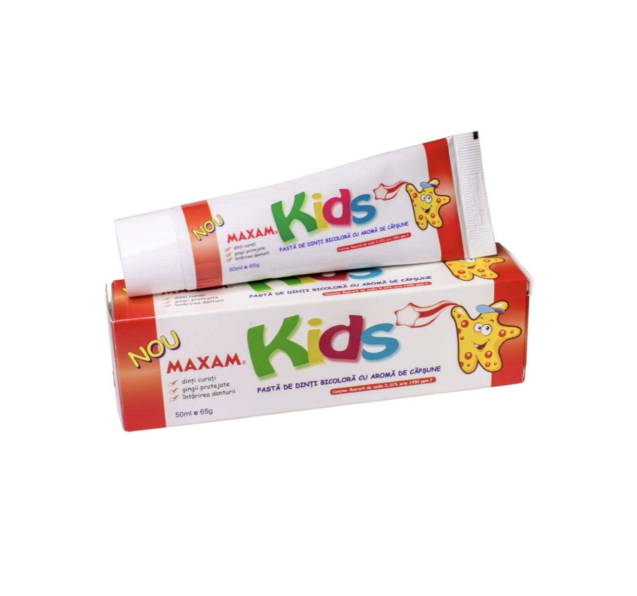 Maxam-kids MAXAM 65g KIDS STRAWBERRY - imagine 1