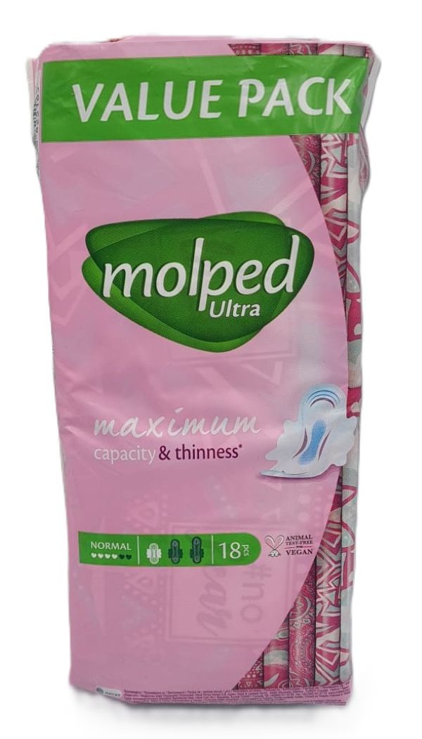 MOLPED  ULTRA NORMAL ECO ABSORBANTE (18BUC/SET)(16SET/BAX) 5165