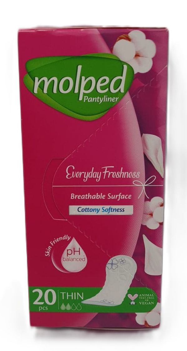 MOLPED EVERYDAY FRESHNSS ABSORBANTE(20BUC/SET)(24SET/BAX) 5882