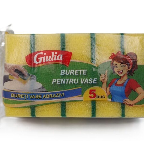 GIULIA BURETE PENTRU VASE 5BUC/SET ABRAZIVI 0017
